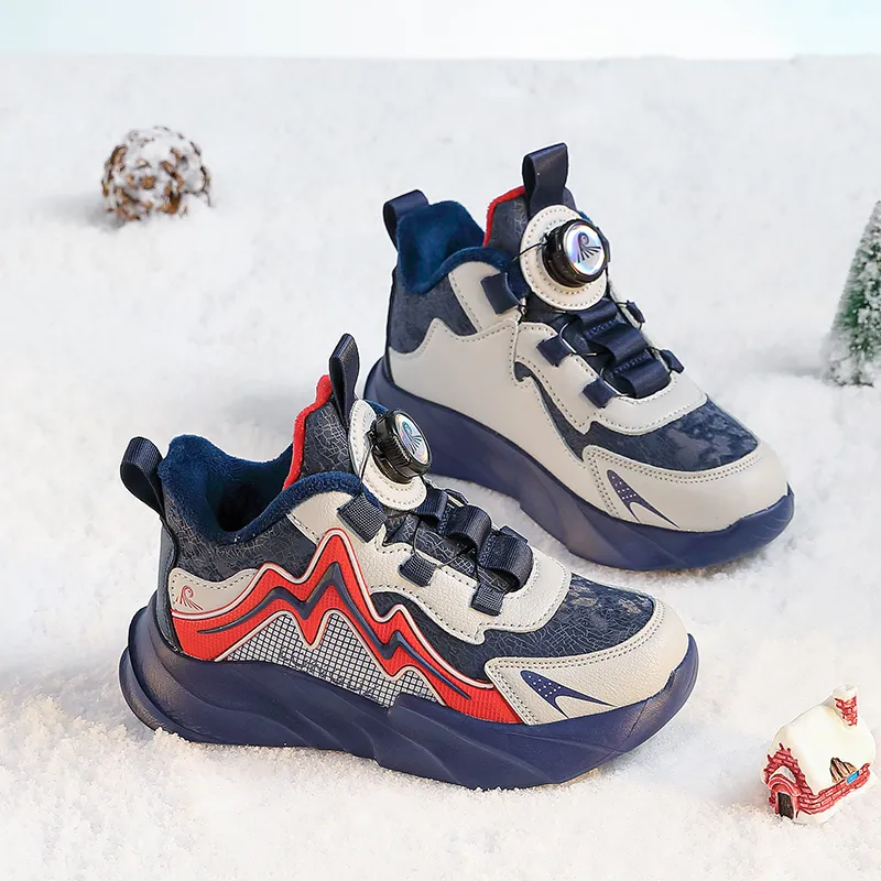 ATONGMU Slip Resistant Cushioning Abrasion Resistant Waterproof Thermal Kids Lifestyle Shoes Kids'-5