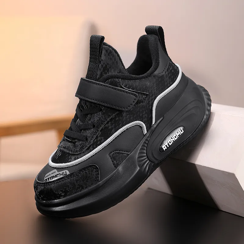 ATONGMU Slip Resistant Cushioning Rebound Waterproof Thermal Kids Lifestyle Shoes Kids'-19