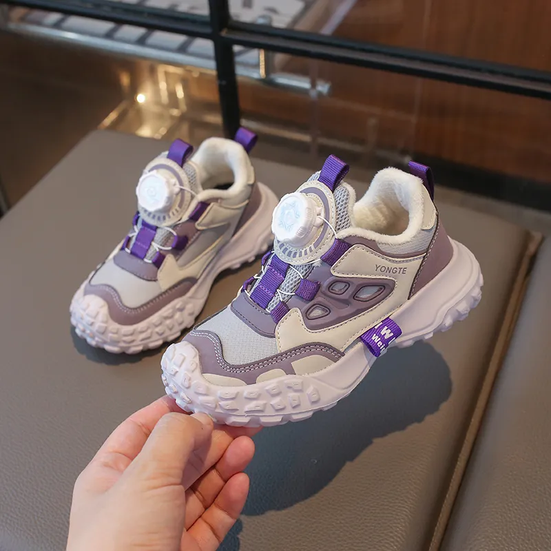 ATONGMU Waterproof And Warm Low Top Kids Lifestyle Shoes Kids'-6