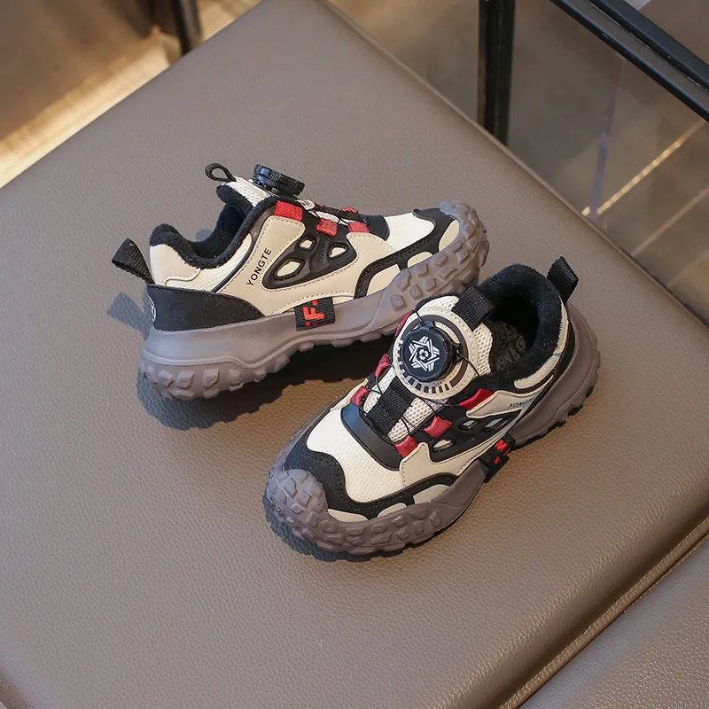 ATONGMU Waterproof And Warm Low Top Kids Lifestyle Shoes Kids'-4