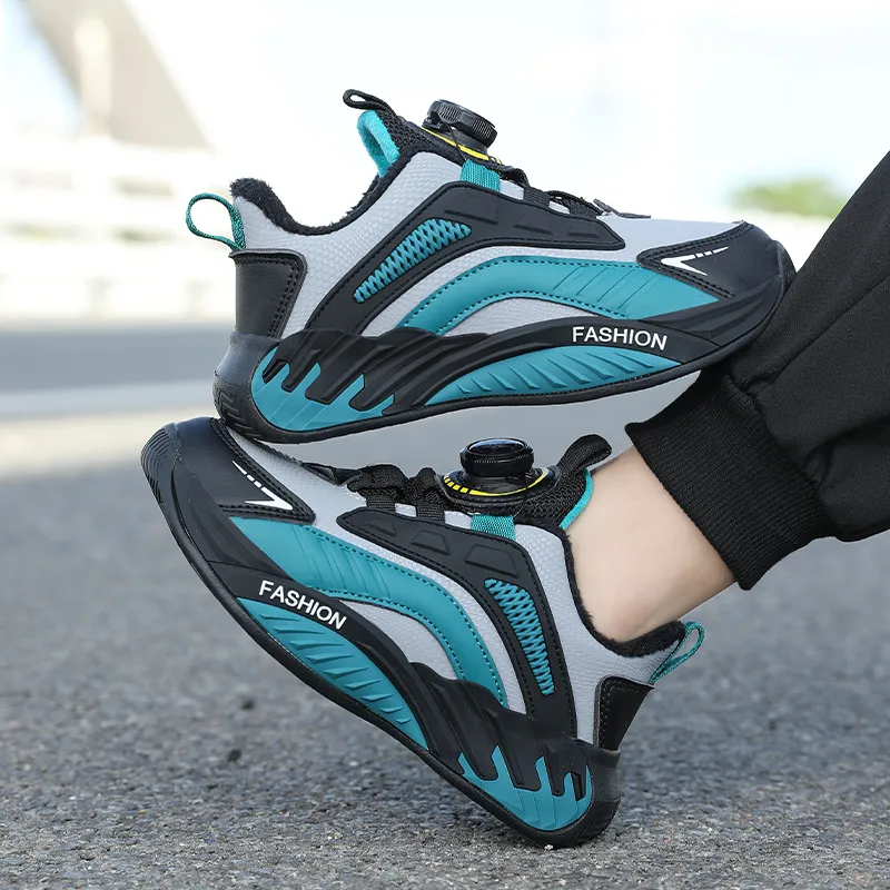 ATONGMU Slip Resistant Cushioning Abrasion Resistant Rebound Thermal Low Top Kids Lifestyle Shoes Kids'-3