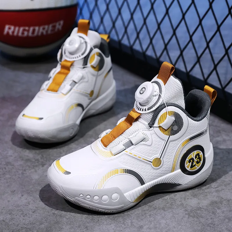 ATONGMU Slip Resistant, Abrasion Resistant, Waterproof Kids' Basketball Kids'-19
