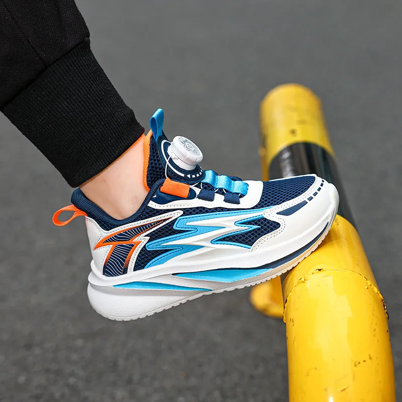 ATONGMU Breathable, Slip Resistant, And Abrasion Resistant Low Top Kids Lifestyle Shoes Kids'-5