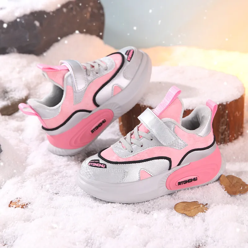 ATONGMU Slip Resistant Cushioning Rebound Waterproof Thermal Kids Lifestyle Shoes Kids'-2