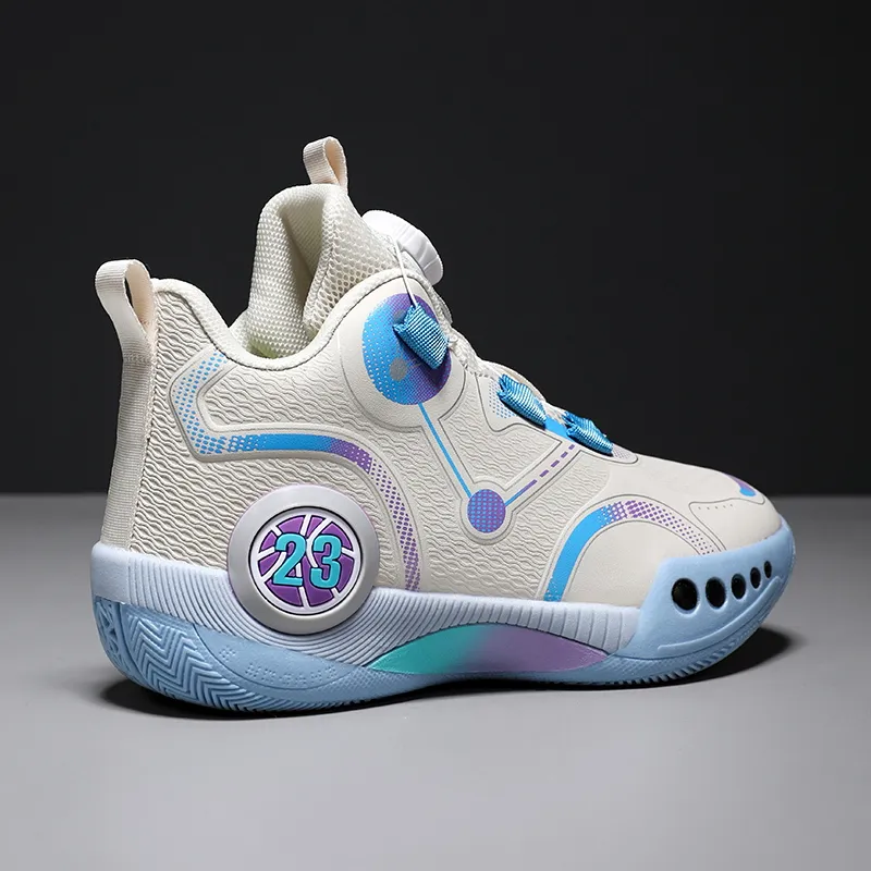 ATONGMU Slip Resistant, Abrasion Resistant, Waterproof Kids' Basketball Kids'-8