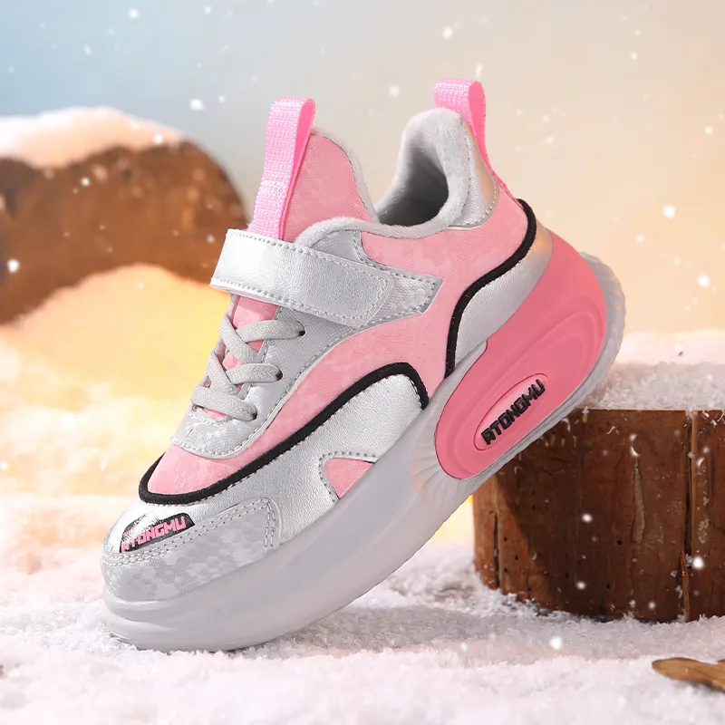 ATONGMU Slip Resistant Cushioning Rebound Waterproof Thermal Kids Lifestyle Shoes Kids'-1