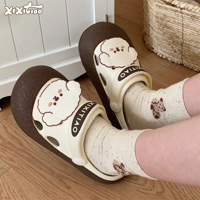 Thin Strips Home Slippers Women's-25