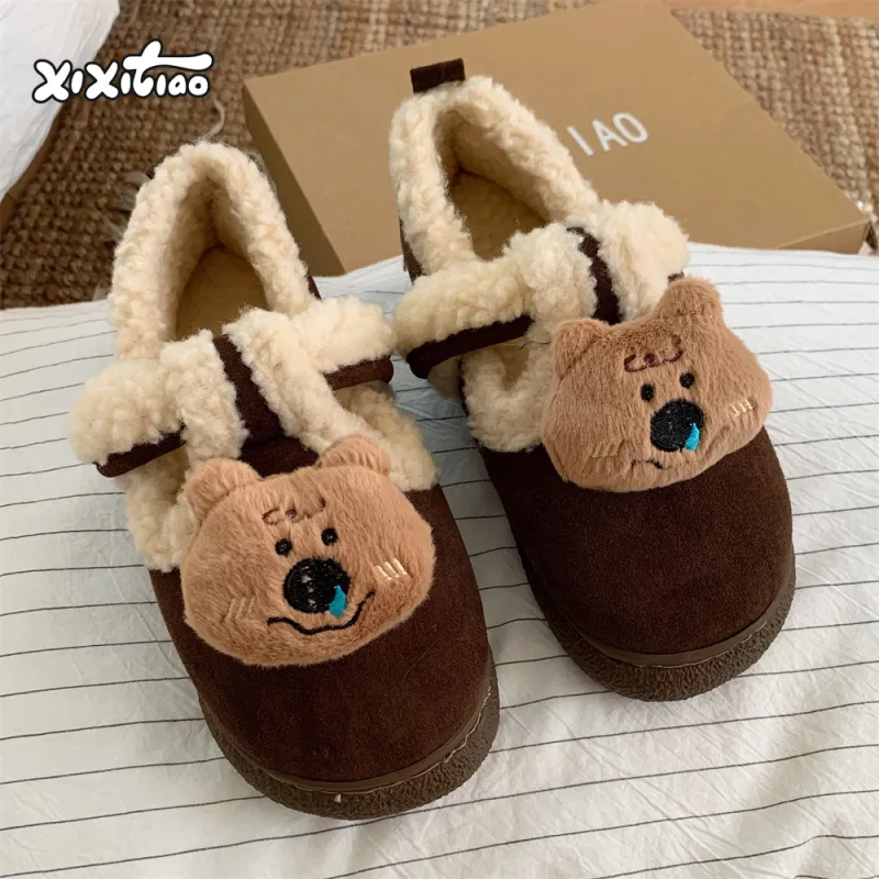 Thin Strips Slippers Women's, Light Brown-5