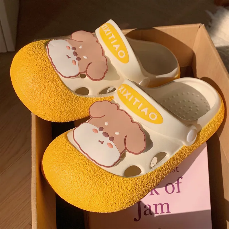 Thin Strips Home Slippers Women's-14