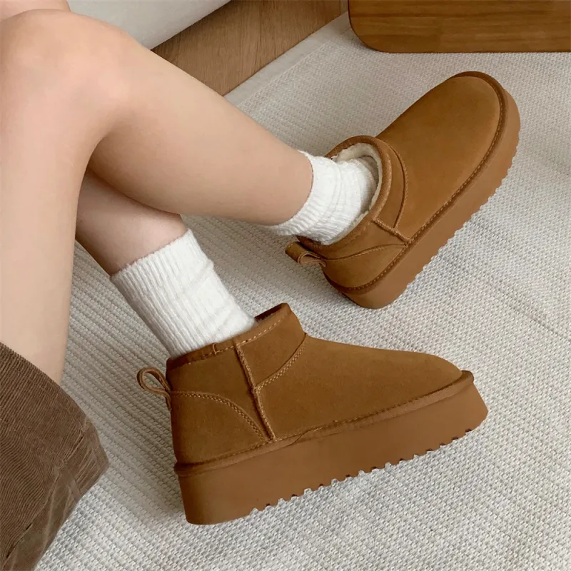 Thin Strips Cotton Slippers, Home Slippers Chestnut-4