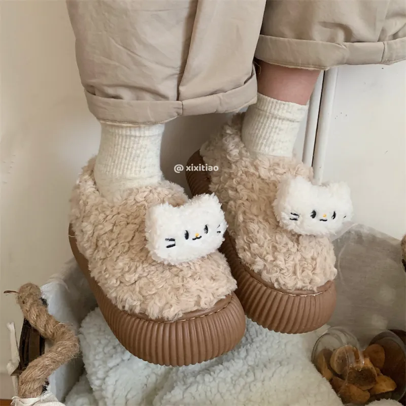 Thin Strips Slippers Women's, Brown-10