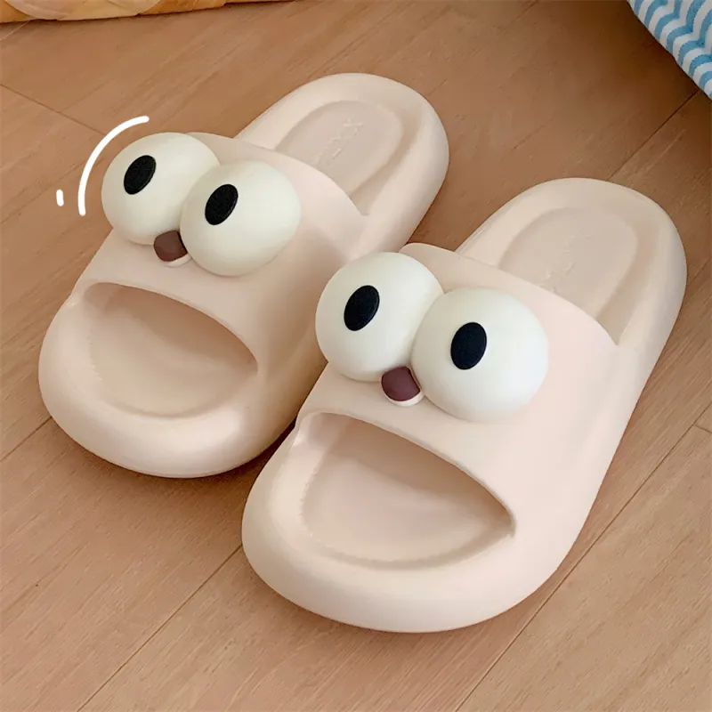 Thin Strips Slippers Unisex, Distant Sky Blue-13