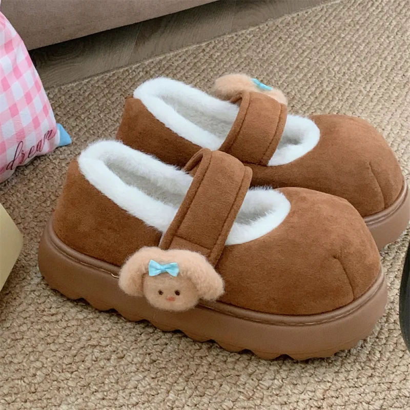 Thin Strips Cotton Slippers Women's, Light Khaki-16