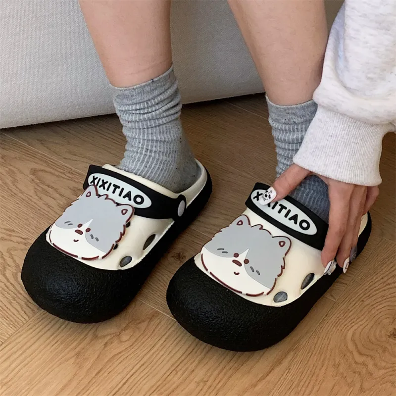 Thin Strips Home Slippers Women's-3
