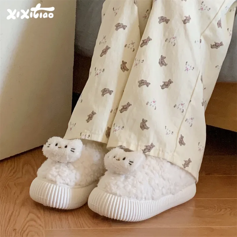 Thin Strips Slippers Women's, Brown-13