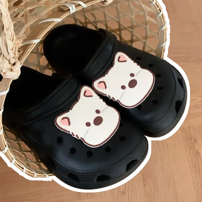Thin Strips Slippers Unisex, Cream White-15
