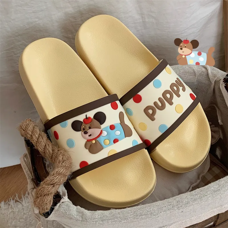 Thin Strips Home Slippers Unisex-12