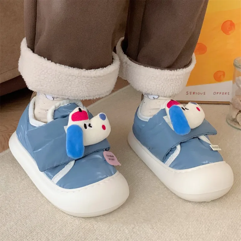Thin Strips Cotton Slippers Women's Ecru-12