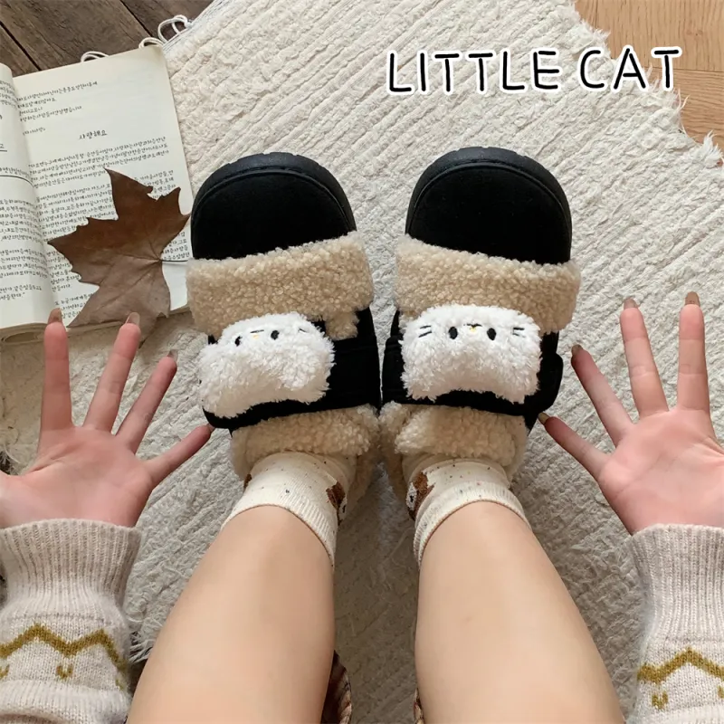 Thin Strips Cotton Slippers, Home Slippers Unisex, Dark Coffee-14