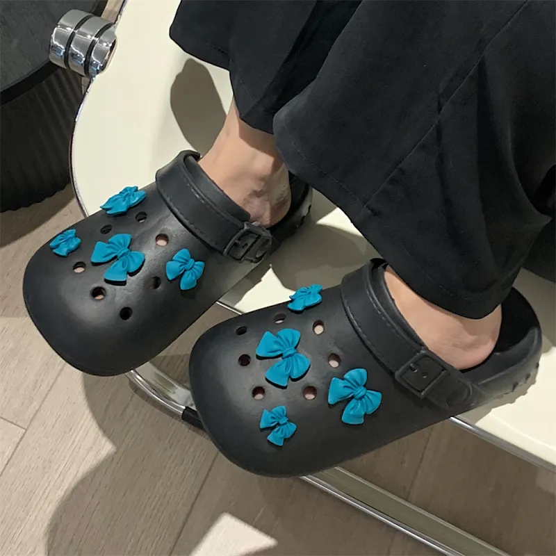 Thin Strips Home Slippers Unisex-1