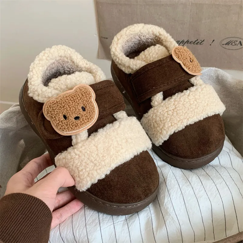 Thin Strips Cotton Slippers Women's, Light Brown-10