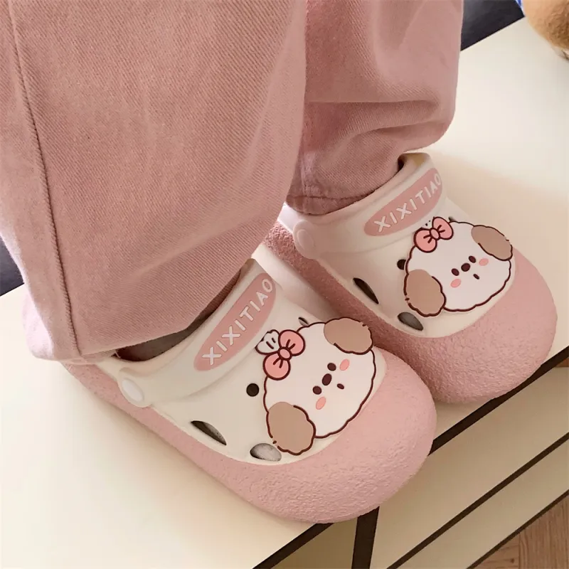 Thin Strips Home Slippers Women's-10