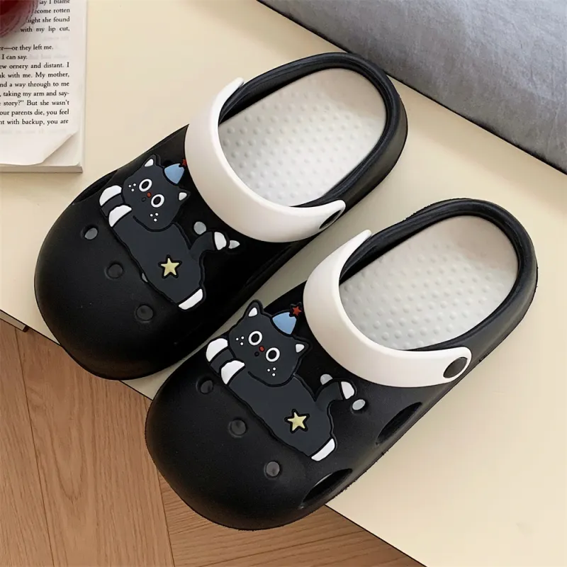 Thin Strips Home Slippers Women's, White Yellow-18