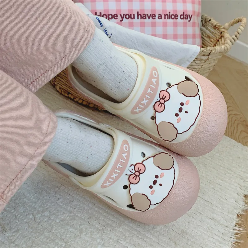 Thin Strips Home Slippers Women's-8