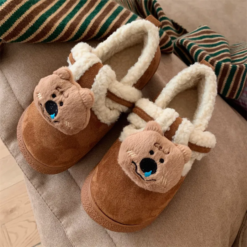 Thin Strips Slippers Women's, Light Brown-3