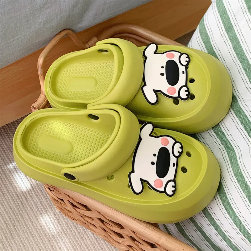 Thin Strips Slippers Women's, White-16