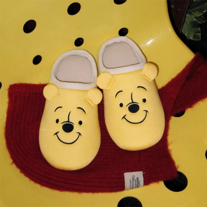 Thin Strips Home Slippers Yellow-6