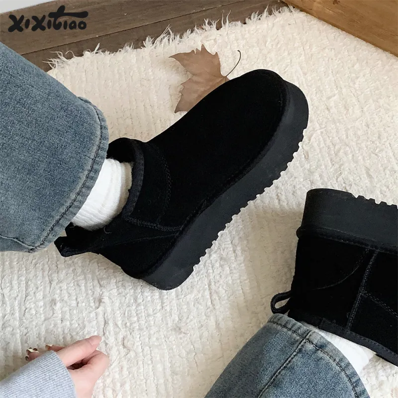 Thin Strips Cotton Slippers, Home Slippers Chestnut-13