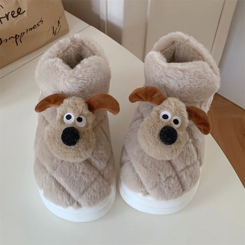 Thin Strips Cotton Slippers Women's, Ivory-13
