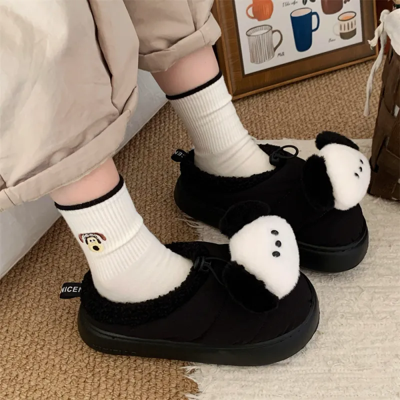 Thin Strips Cotton Slippers Unisex, Milk Coffee-16