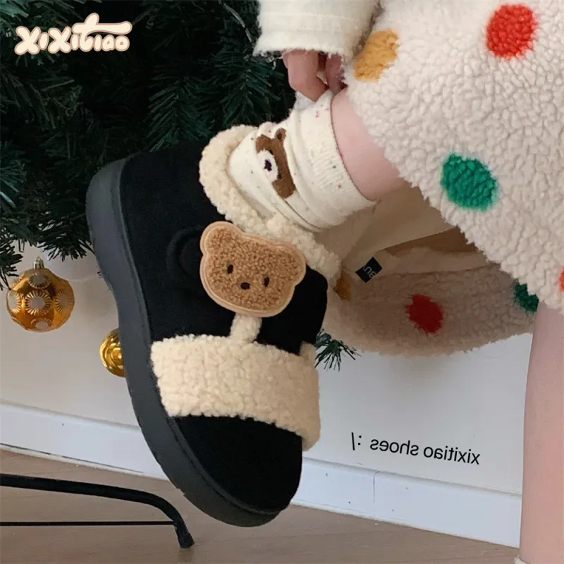 Thin Strips Cotton Slippers Women's, Light Brown-13