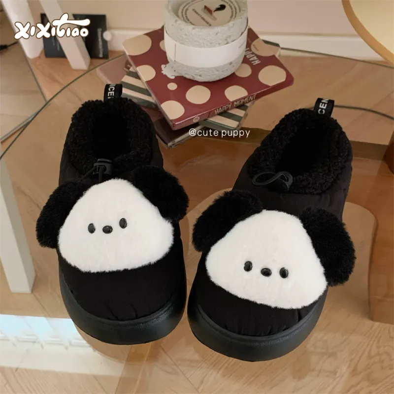 Thin Strips Cotton Slippers Unisex, Milk Coffee-14
