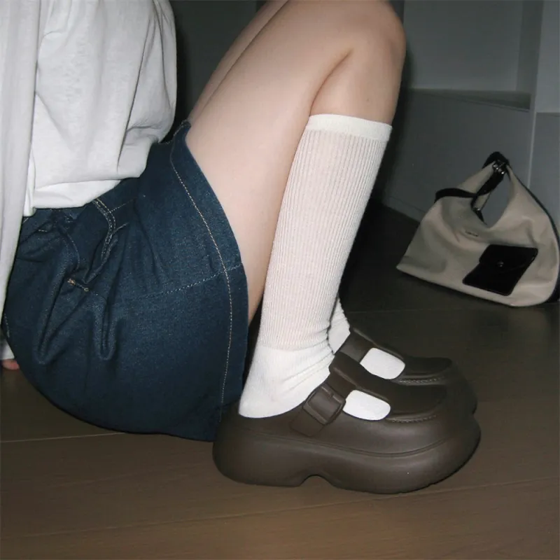 Thin Strips Slippers Women's Ecru-20