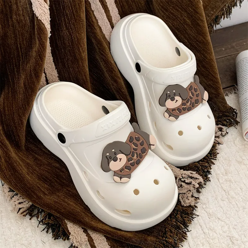 Thin Strips Slippers Women's, Black Brown-6