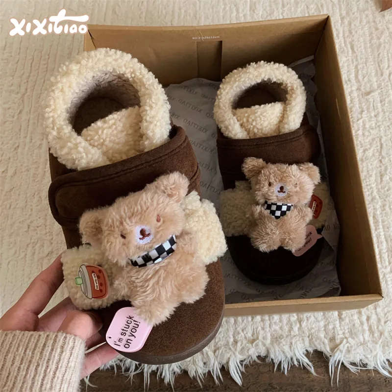 Thin Strips Slippers Women's, Light Brown-8