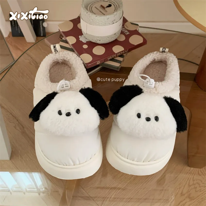 Thin Strips Cotton Slippers Unisex, Milk Coffee-7