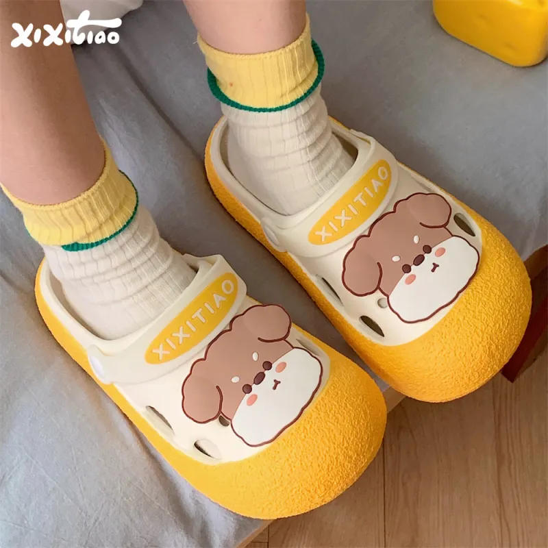 Thin Strips Home Slippers Women's-12
