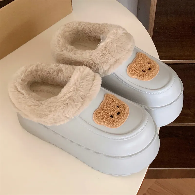 Thin Strips Cotton Slippers Women's, Premium Gray-5
