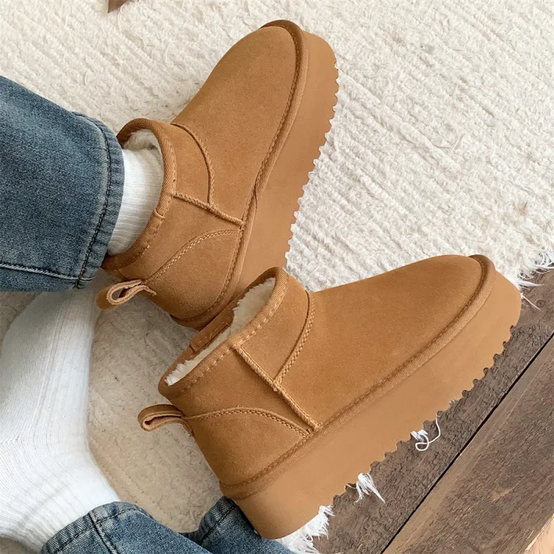 Thin Strips Cotton Slippers, Home Slippers Chestnut-3