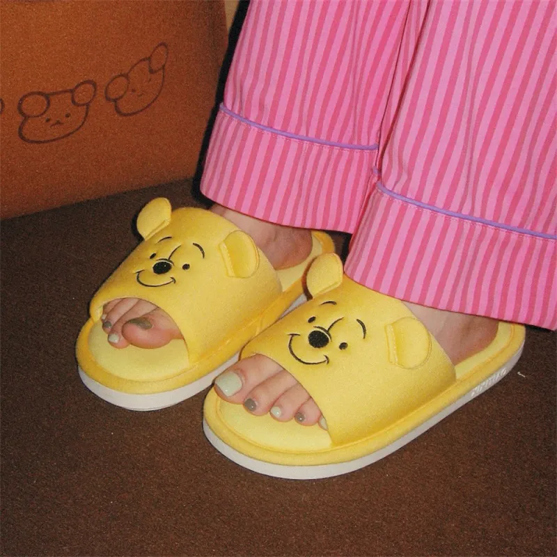 Thin Strips x Disney Home Slippers Unisex, Yellow-1