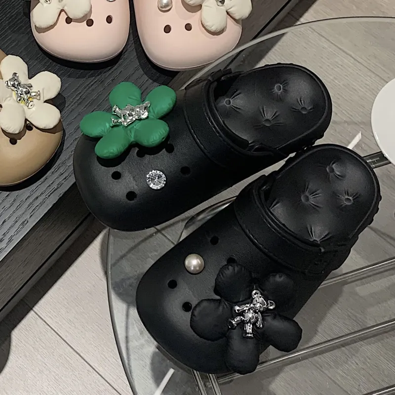 Thin Strips Home Slippers Unisex-20