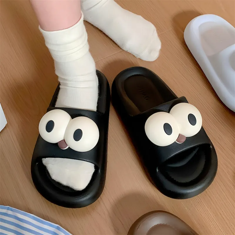 Thin Strips Slippers Unisex, Distant Sky Blue-25
