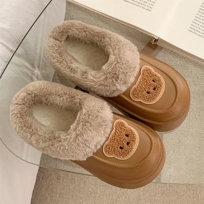 Thin Strips Cotton Slippers Women's, Premium Gray-14