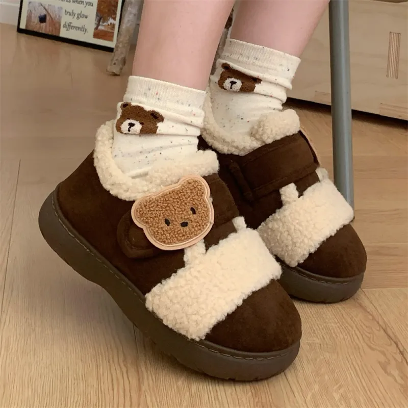 Thin Strips Cotton Slippers Women's, Light Brown-11