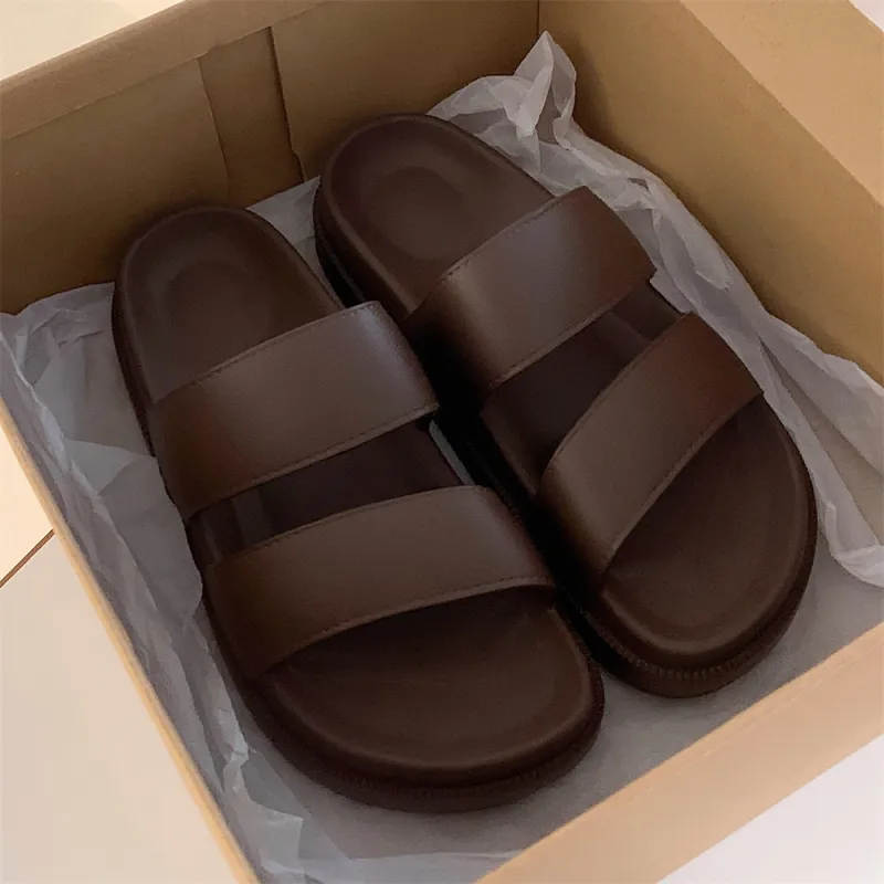 Thin Strips Slippers Unisex, Ecru-17