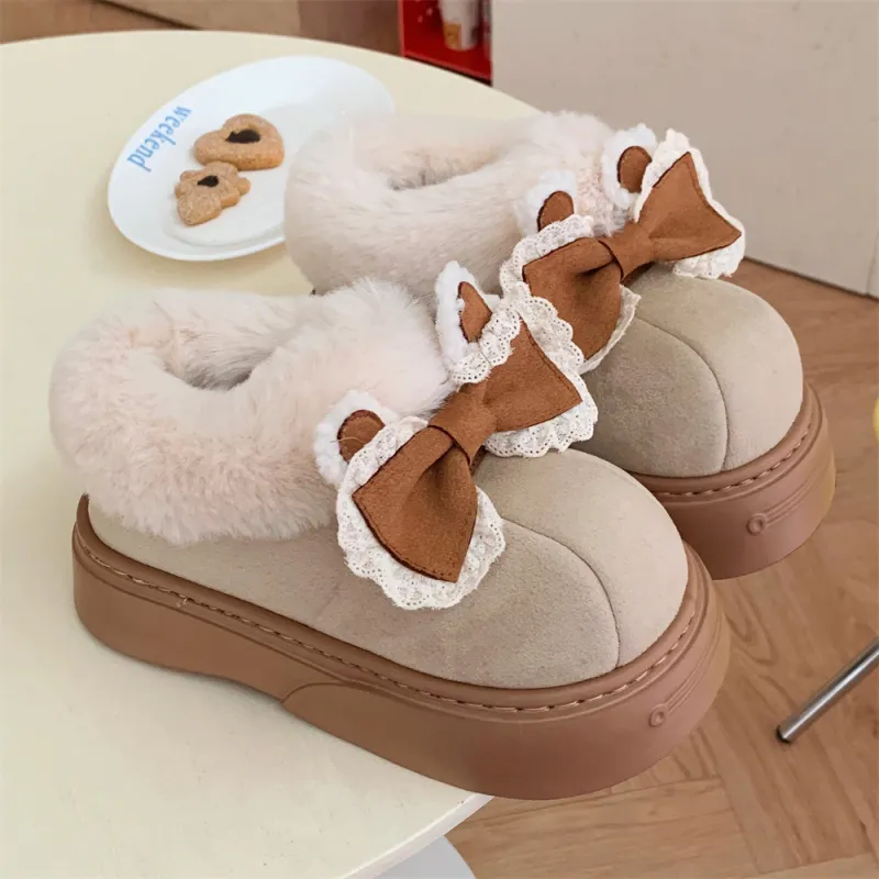 Thin Strips Slippers Women's, Brown-9